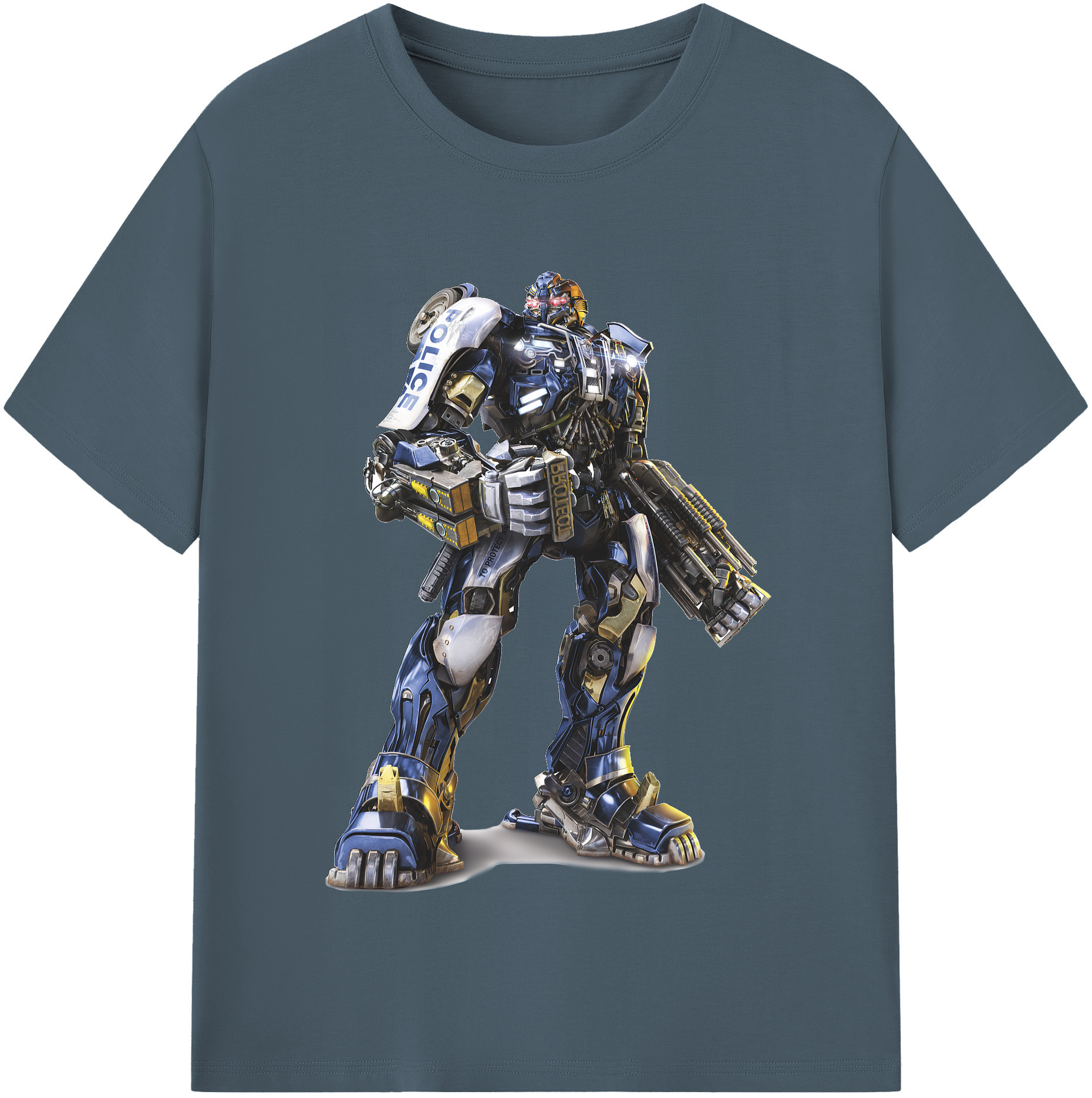 （画像用） Transformers トランスフォーマー 綿100％半袖Tシャツ（フロントプリント）